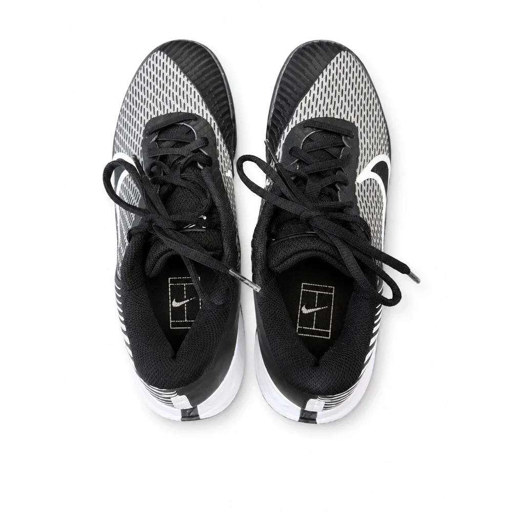 Nike Court Air Zoom Vapor Pro Men's Black White Tennis Shoes Size 7.5